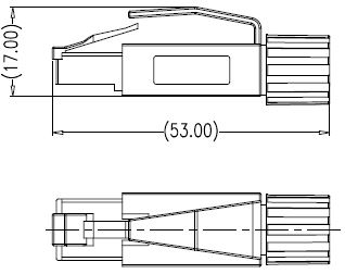 RJ45P-8P-PLUG-Cat.6a