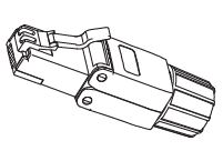 Вилка-соединитель RJ45 8P Cat.6, арт. B20821010010