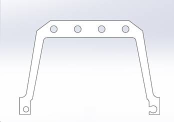 Скоба для экранировки, арт. B76139162412