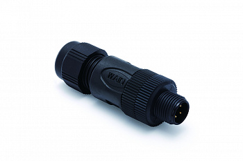 Цилиндрический соединитель-вилка M12P-M03A-T-D8 1630034113102