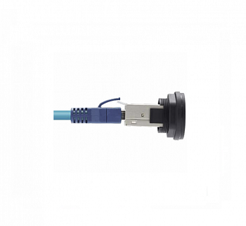 Панельная розетка RJ45 с патчкордом WP-RJ45-JACK/M08-T-0.8-Cat.6a 1350013320001