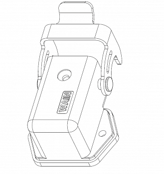 Корпус соединителя - блочная часть H3A-BK-1L/S-SE 1100039251001