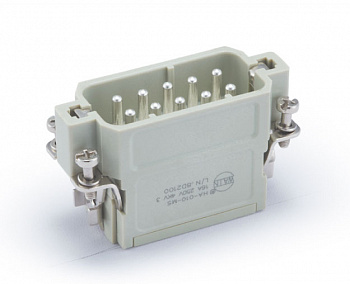 Вставка-вилка HA-010-MS 1210100120001