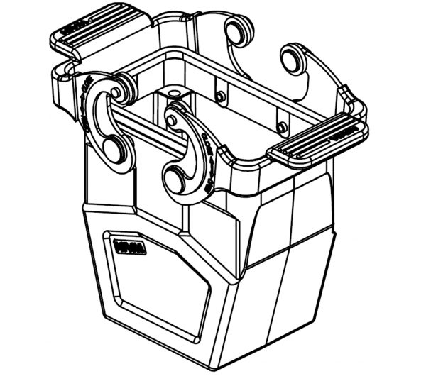 КОРПУС СОЕДИНИТЕЛЯ - КАБЕЛЬ-КАБЕЛЬ W10B-CCTH-2LSC-M40 1111107415006
