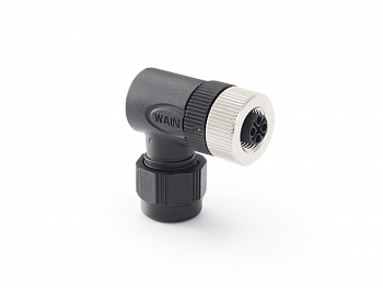 Цилиндрический соединитель-розетка M12-FC04S-S-D6 1630045203501