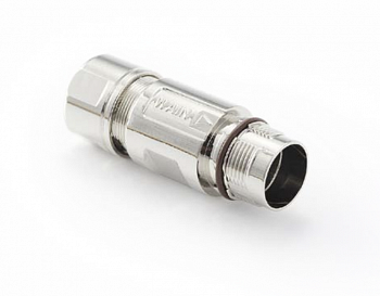 Цилиндрический соединитель-вилка M17-MC04-CCT-D9.5-SH 1650047102500
