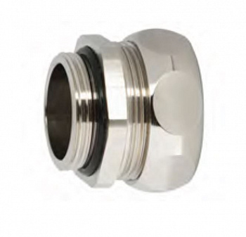 Фитинг прямой M63 для металлорукава с ПВХ, ПУ оболочкой, арт. DPJ1-51-M63