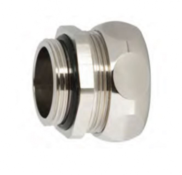 Фитинг прямой для металлорукава с ПВХ, ПУ оболочкой