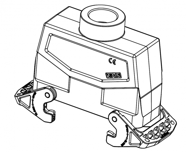 КОРПУС СОЕДИНИТЕЛЯ - КАБЕЛЬНАЯ ЧАСТЬ W16B-TEH-2LPSE-PG21 WS 1111164485006