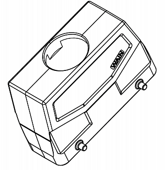 Корпус соединителя - кабельная часть W24B-TEH-4B/S-M40 1111244355001