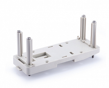 Кронштейн для крепления блочной части проходного корпуса на DIN-рейке CC24B-BK 1980020080008
