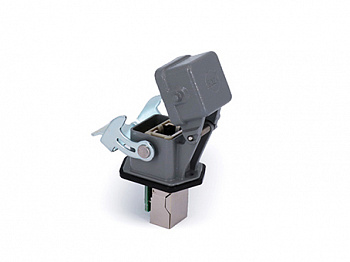 Розетка RJ45 в корпусе, блочная часть H3A-BK-1L/W-MCV-RJ45/F 1100033241092