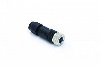 Цилиндрический соединитель-розетка M8-FST03-T-D5 1620034233001