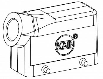 Корпус соединителя - кабельная часть H16B-SE-4B/S-M32 1110165301508