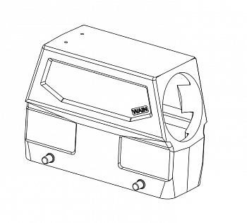Корпус соединителя - кабельная часть W24B.C-SEH/EL-4B-PG36 3SP 1111245305544