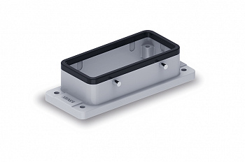 Корпус соединителя - блочная часть WV16B-BK-4B 1241163301101