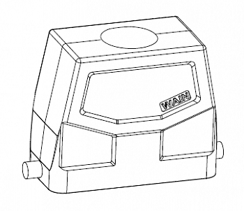 Корпус соединителя - кабельная часть W16B-MTEH-2B-M32 1121164105001