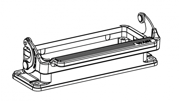 КОРПУС СОЕДИНИТЕЛЯ - БЛОЧНАЯ ЧАСТЬ H24B-BK-1LPSE 1110243281001