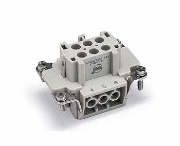 Вставка-розетка HE-006-F 1220060210001