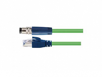 Цилиндрический соединитель-вилка/RJ45 (каб.сборка) M8-M04-T/RJ45-5.0-PUR-EtherCat 1620044014039